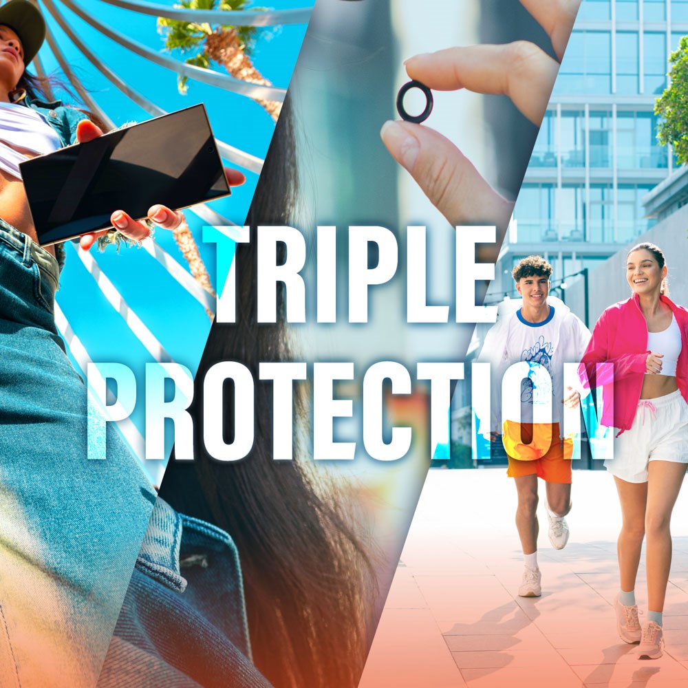 CARE By PanzerGlass iPhone 16e 3-i-1 FLAGSHIP MagSafe Bundle - Skærmbeskyttelse (UWF) / Bagsidecover / Kamerabeskyttelse - Gennemsigtig / Hvid