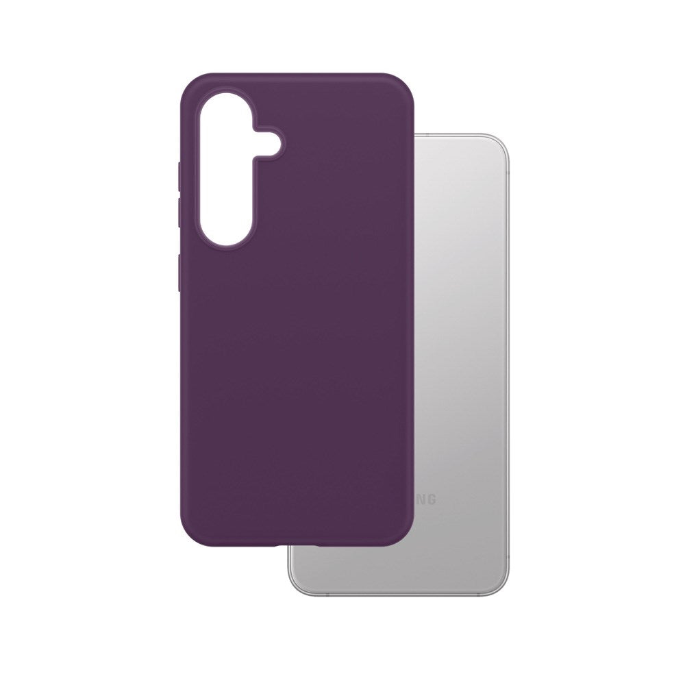CARE by PanzerGlass Samsung Galaxy S25+ (Plus) FASHION Fearlessly Fashionable Cover - QI Kompatibel - Plum Purple