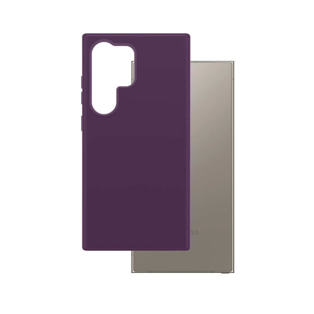 CARE by PanzerGlass Samsung Galaxy S25 Ultra FASHION Fearlessly Fashionable Cover - QI Kompatibel - Plum Purple