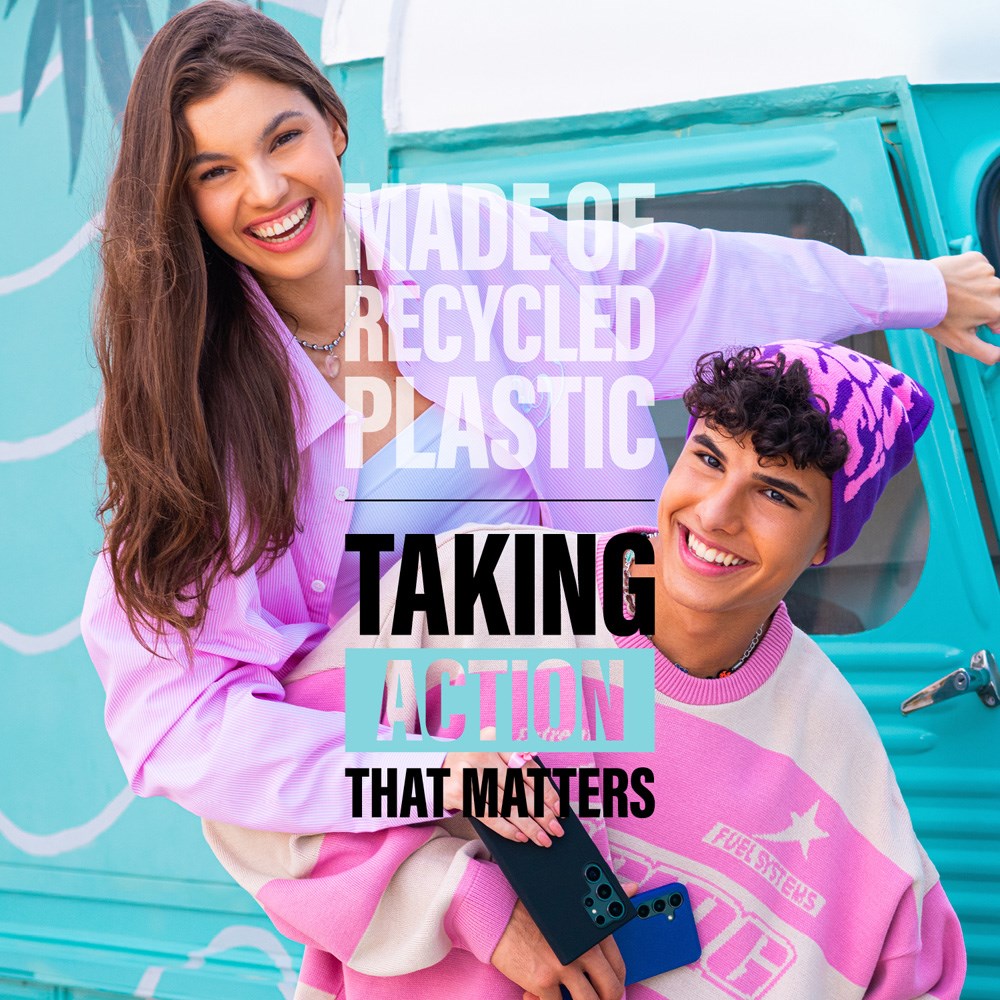 CARE by PanzerGlass Samsung Galaxy S25 FLAGSHIP Urban Combat Cover - Qi Kompatibel - Star Lit / Hvid