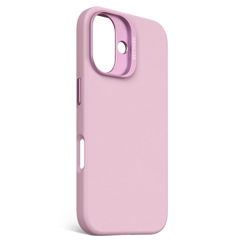 Decoded iPhone 16 AntiMicrobial Silikone Bagside Cover - MagSafe Kompatibel - Lilac