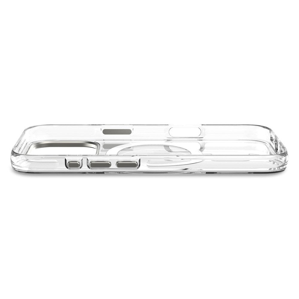Decoded iPhone 16 Pro Clear Bagside Cover - 100% Genbrugsplast - MagSafe Kompatibel - Gennemsigtig / Mat Hvid