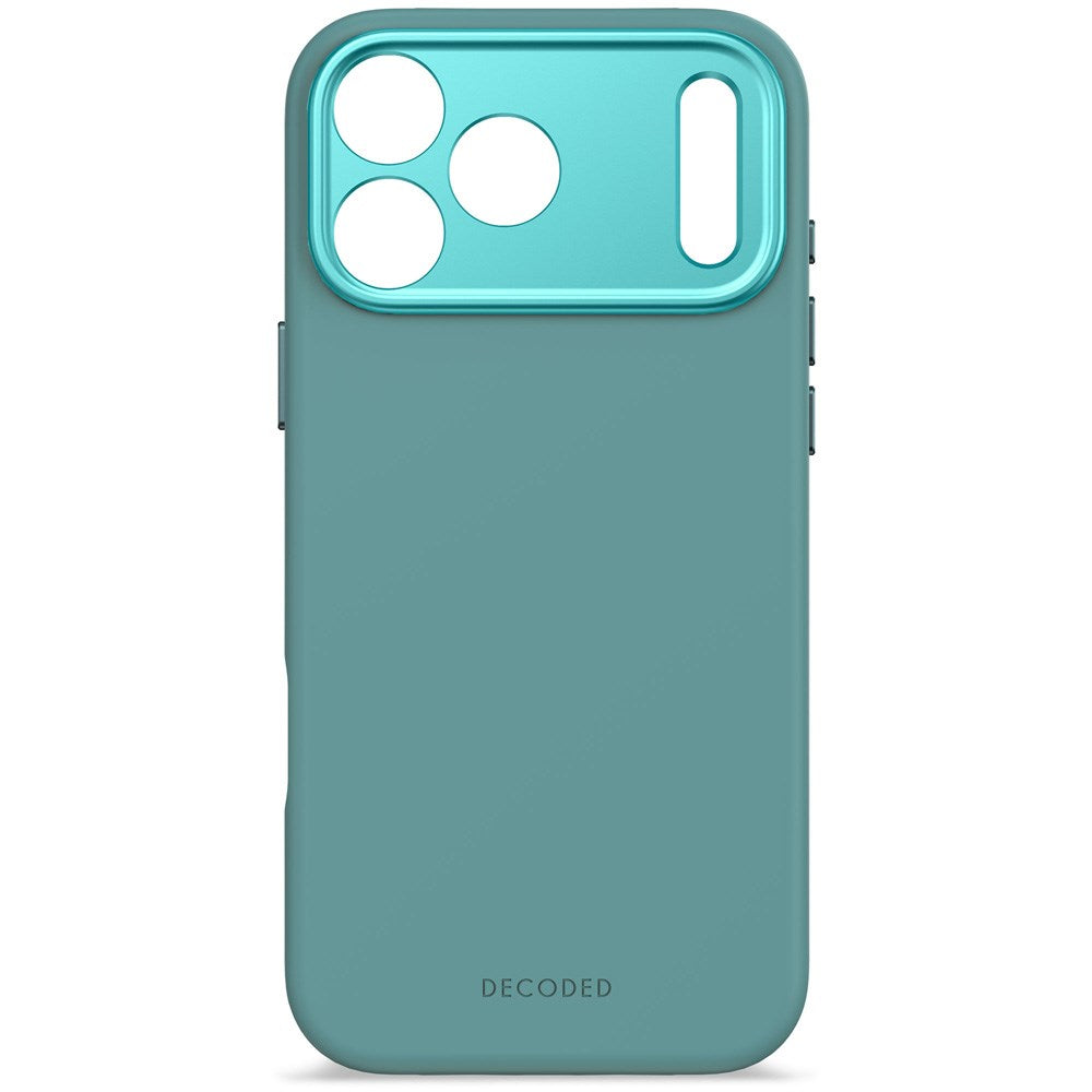 iPhone 17 Pro Max - Decoded Silikone Cover - MagSafe Kompatibel - Retro Blue