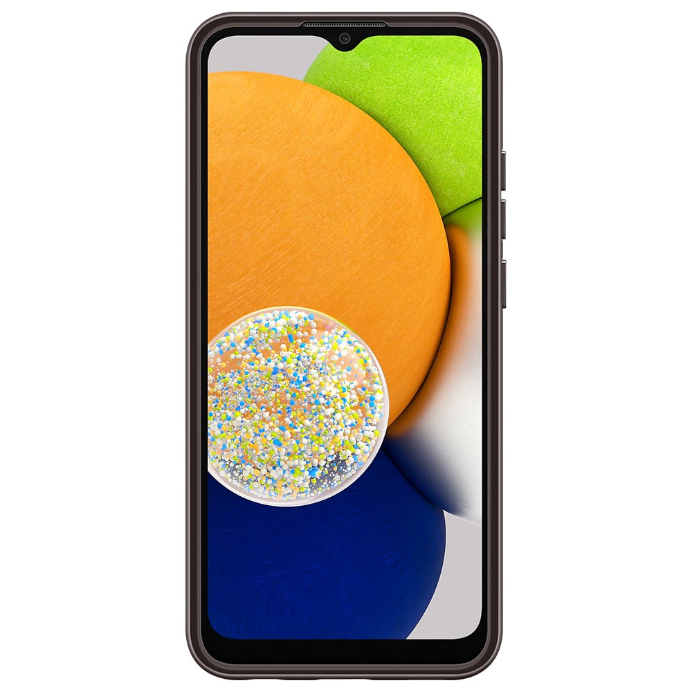 Original Samsung Galaxy A03 Soft Clear Cover - Sort