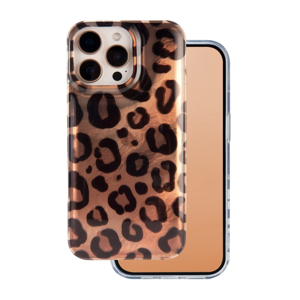 iPhone 15 Pro Fleksibelt Plast Mobil Cover - Jaguar