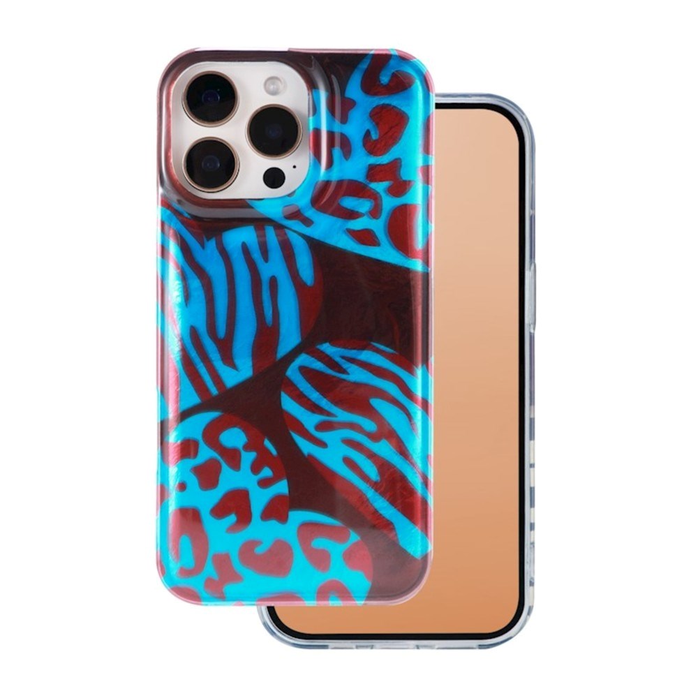 iPhone 15 Pro Fleksibelt Plast Mobil Cover - Kamæleon