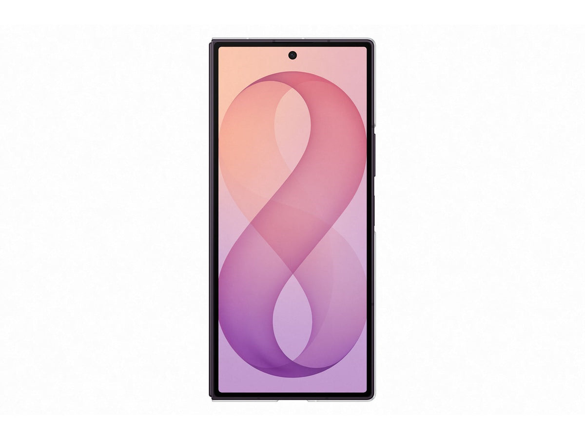 Original Samsung Galaxy Z Fold8 Ultra Cover Clear Magnet Case m. Beskyttelsesfilm - Transparent