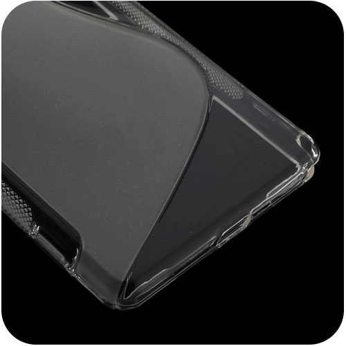 Sony Xperia Z2 S-Shape TPU Cover Gennemsigtig