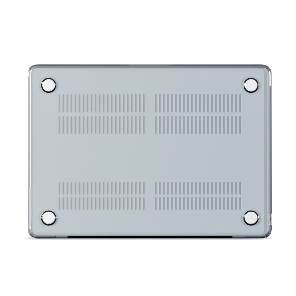 MacBook Air 13" M2/M3/M4 (2022-2025) Epico Hard Shell Case - Gennemsigtig