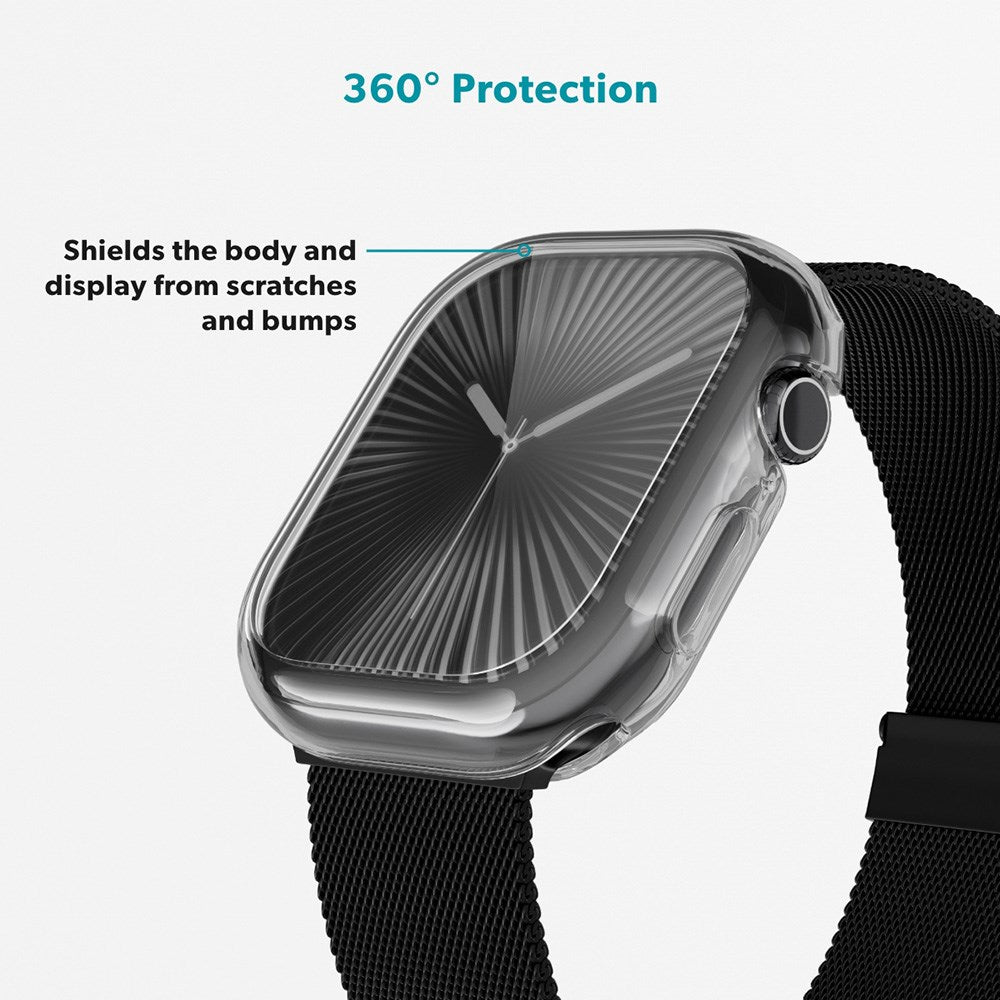 Epico Apple Watch 4/5/6/SE (40mm) Hero Case Fleksibelt Plastik Cover - Gennemsigtig