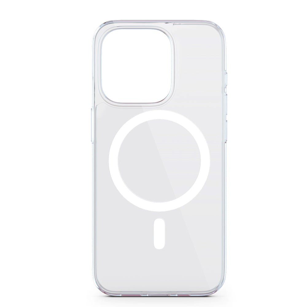 Epico iPhone 15 Pro Mag+ Hero Bagside Cover - MagSafe Kompatibel - Gennemsigtig
