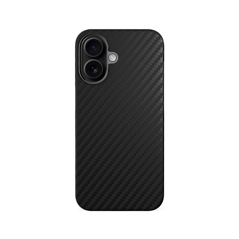 Epico iPhone 16 Plus Mag+ Carbon Cover - MagSafe Kompatibel - Sort