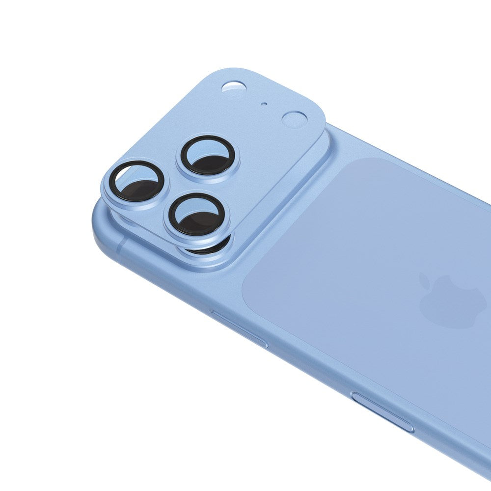 Epico iPhone 18 Pro Max Aluminium Kameralinsebeskyttelse - Blå