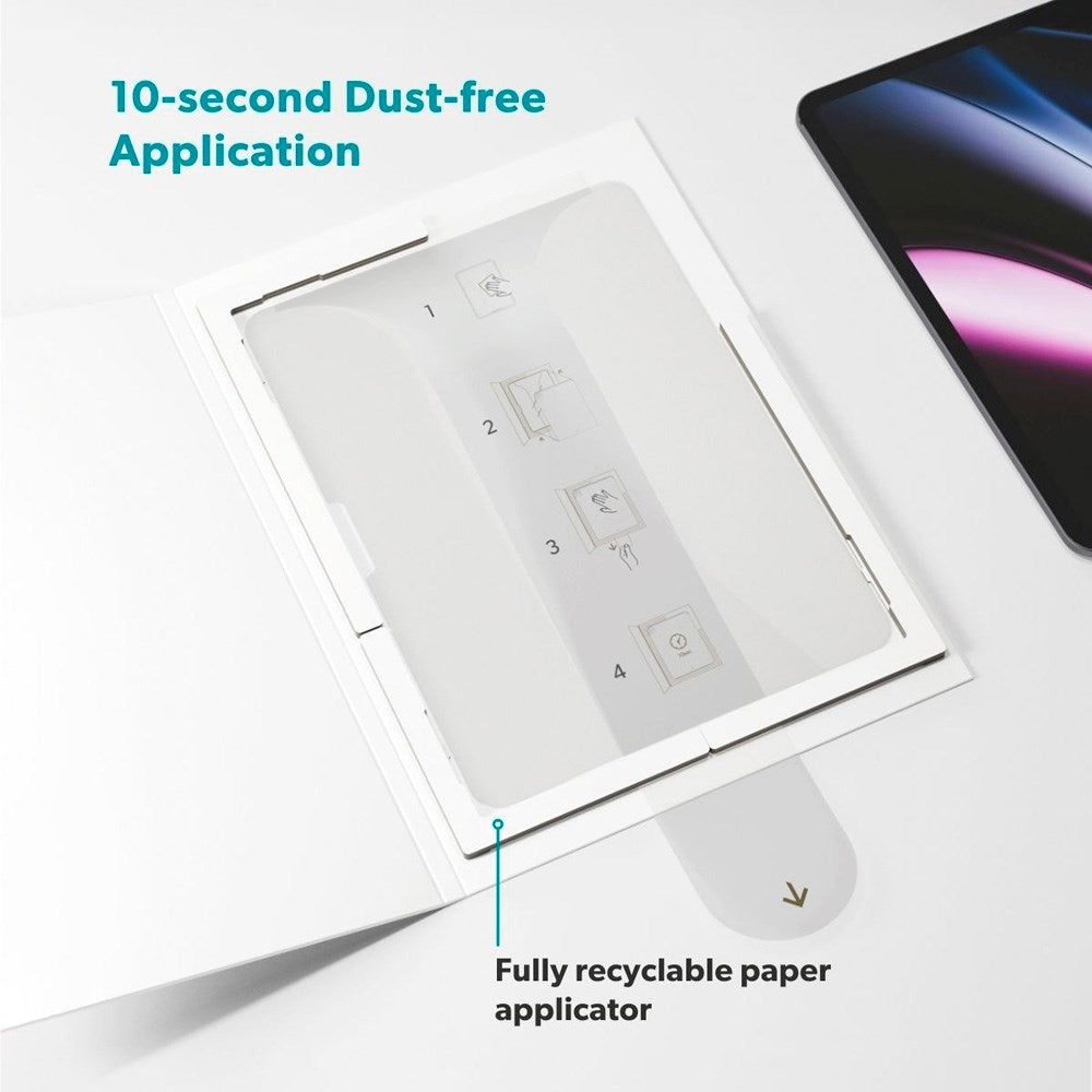 Epico iPad Pro 11" (2025 / 2024) Skærmglas - Installationsramme - Gennemsigtig