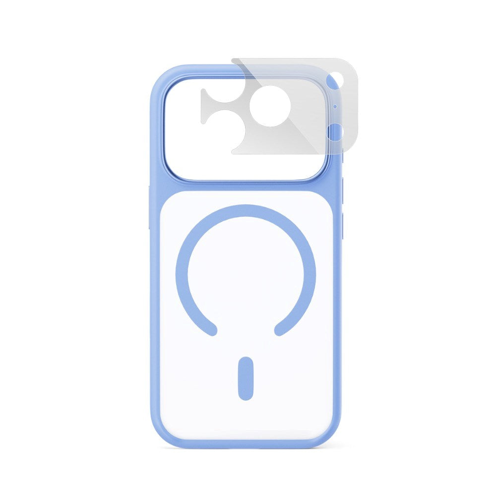 Epico iPhone 18 Pro / 17 Pro HeroMatte Pro Mag+ Mobil Cover inkl. Kamerabeskyttelse - MagSafe Kompatibel - Blå