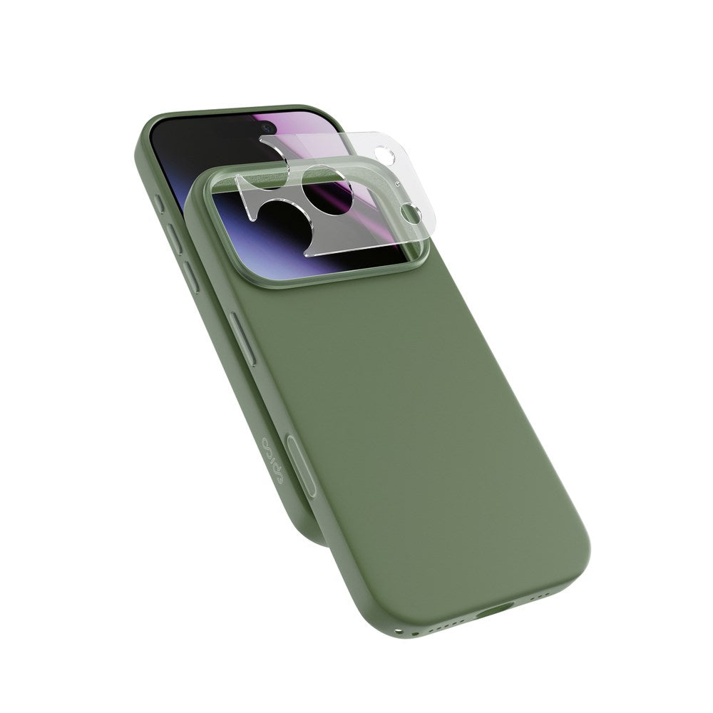 Epico iPhone 18 Pro Max / 17 Pro Max Pro Mag+ Mobil Cover inkl. Kamerabeskyttelse - MagSafe Kompatibel - Grøn