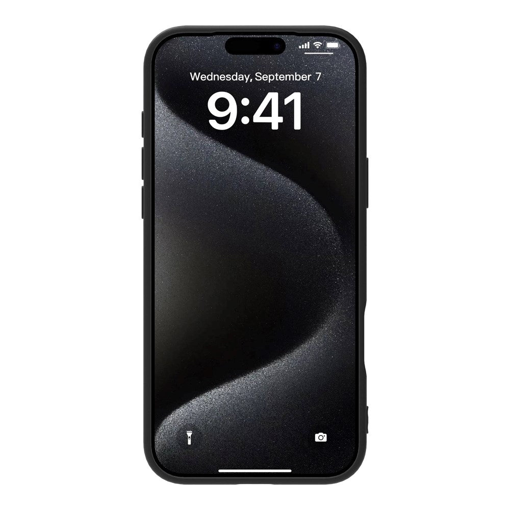 iPhone 17 Pro Max eSTUFF INFINITE VIENNA Fleksibel Plast Case - 100% Genbrugsplastik - Sort