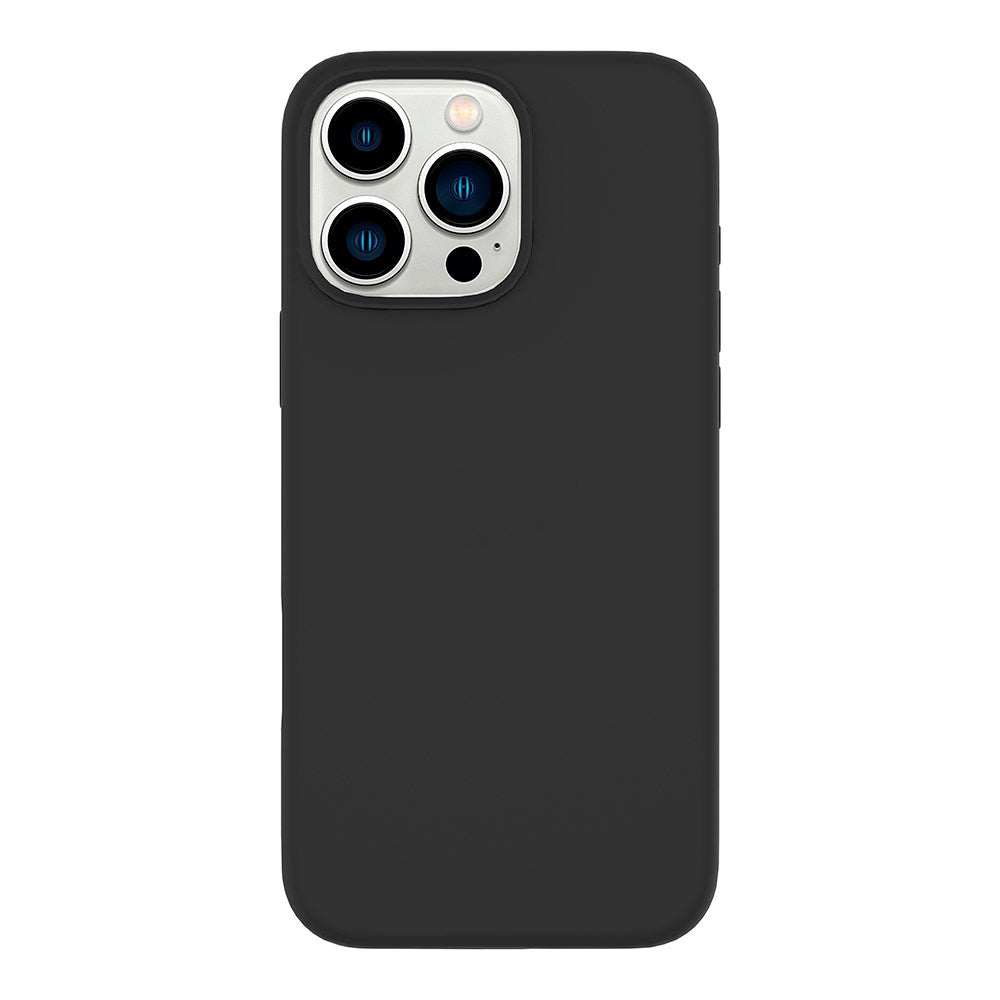 eSTUFF iPhone 16 Pro Max INFINITE RIGA Silikone Bagside Cover - Sort