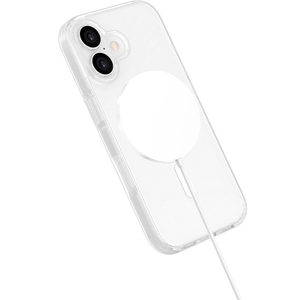 iPhone 17 eSTUFF INFINITE OSLO Hybrid Plastik Mobil Cover - MagSafe Kompatibel - Gennemsigtig