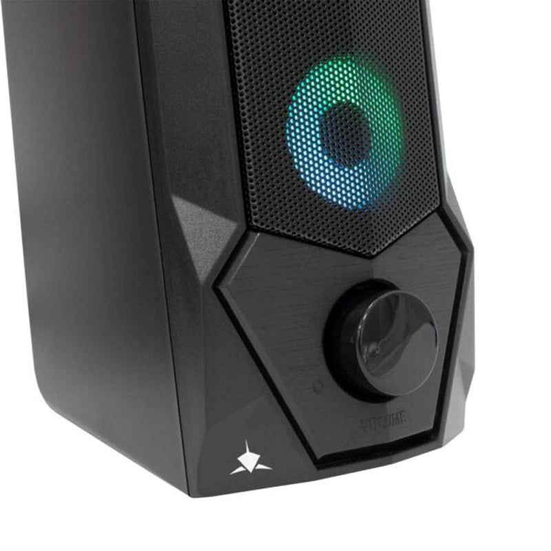 White Shark FLOW 2 x 2.5W Højtalere - 2 stk. - Sort