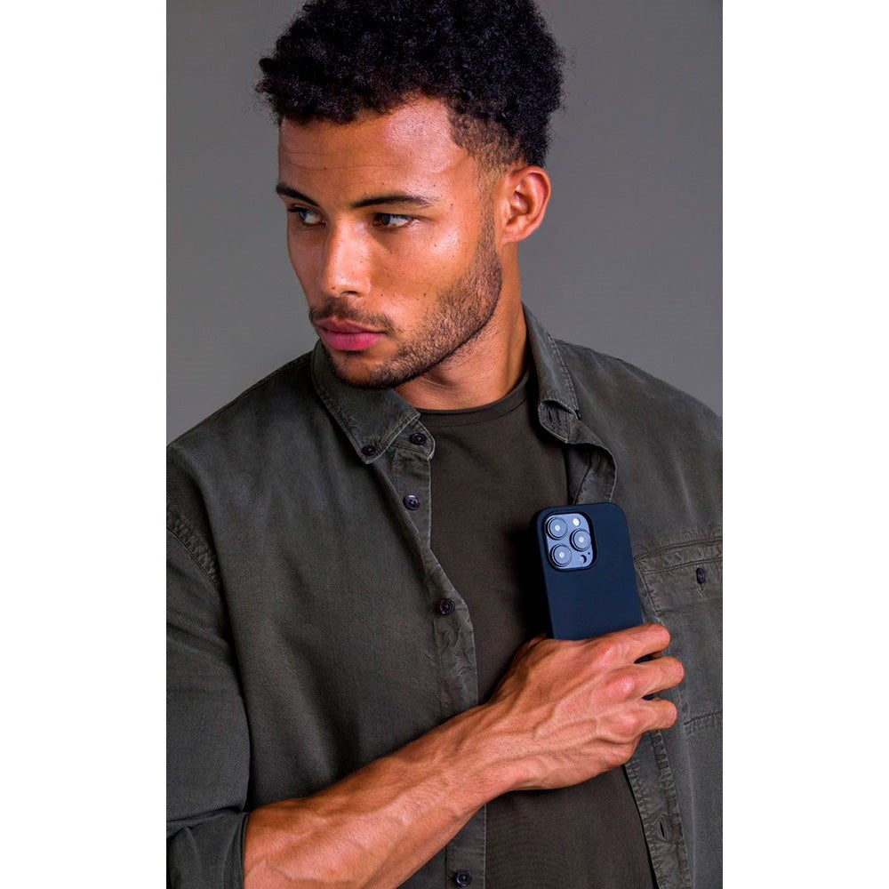 dbramante1928 iPhone 14 Pro Greenland Bagside Cover - 100% Genbrugsplastik - Night Black