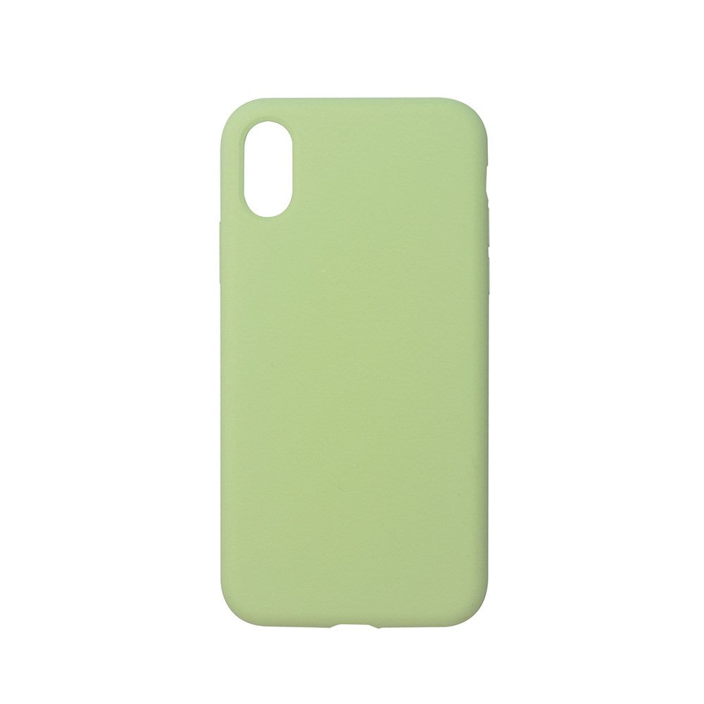 iPhone XR - GreenMind - Foret Silikone Cover - Grøn