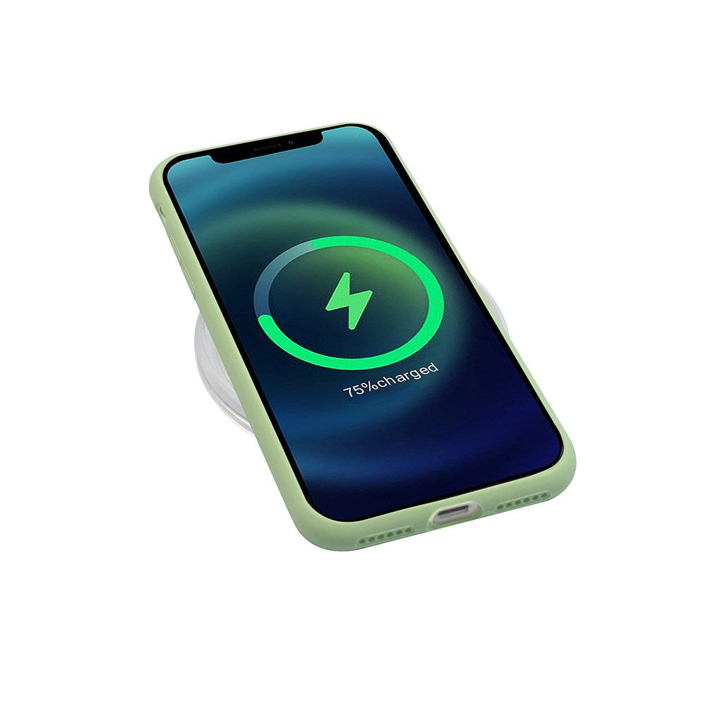 iPhone XR - GreenMind - Foret Silikone Cover - Grøn