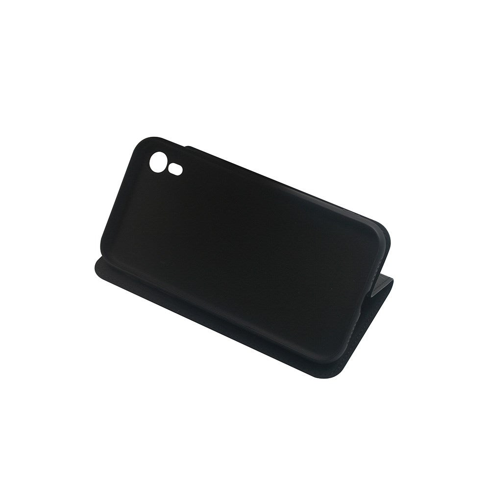 iPhone XR - GreenMind - Kunstlæder Flip Cover m. Kortholder & Ståfunktion - Sort