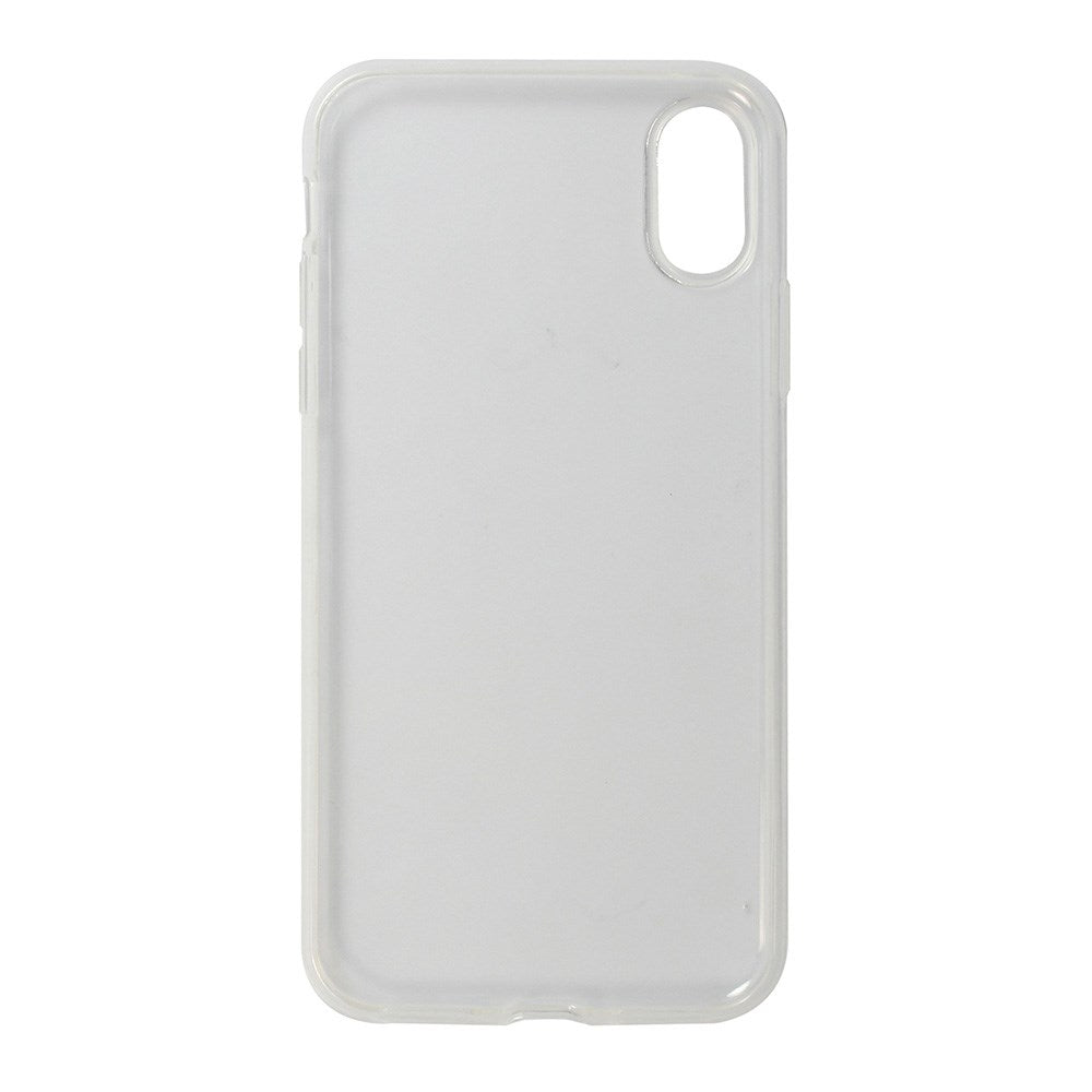 iPhone X / XS - GreenMind - Fleksibelt Plastik Cover - Gennemsigtig