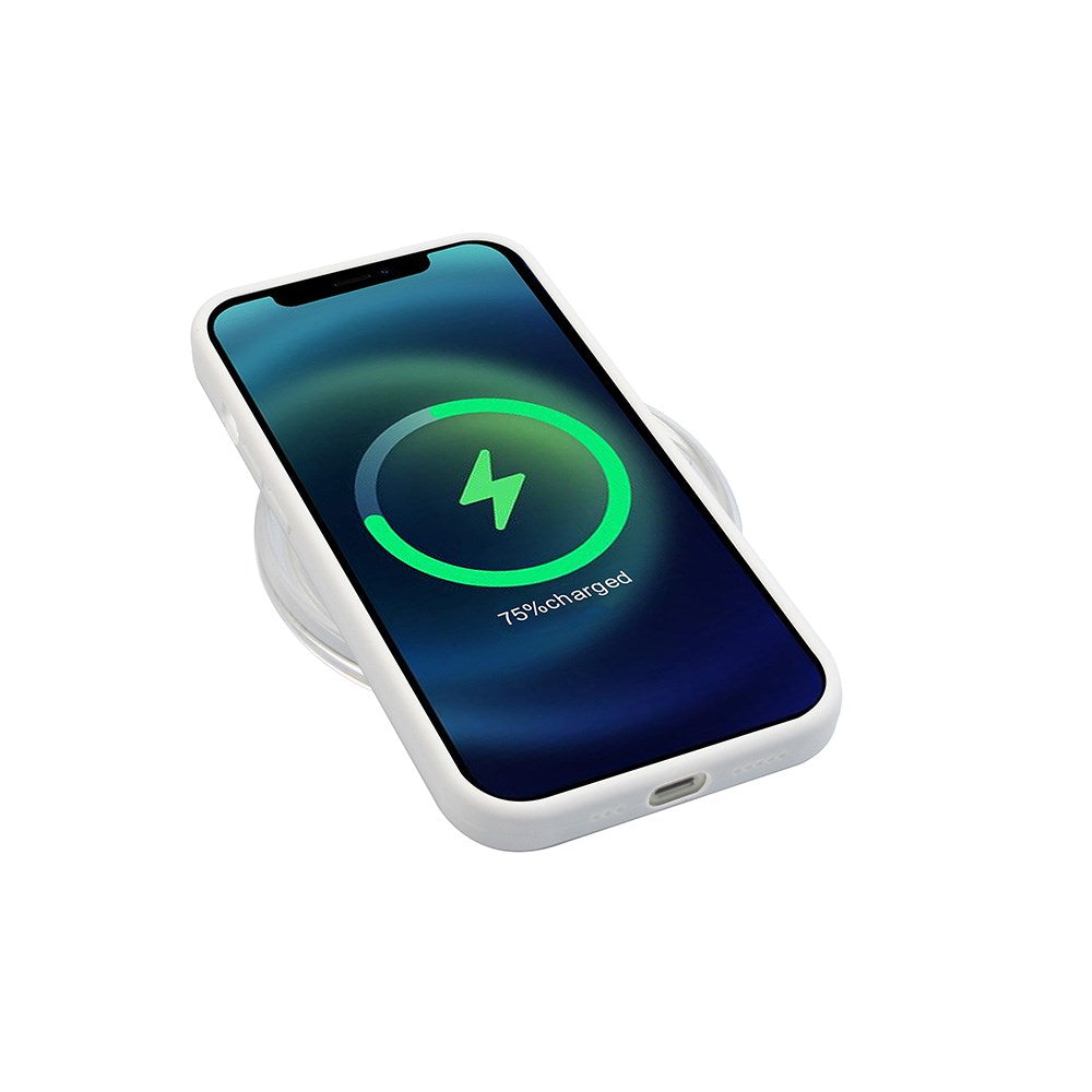 iPhone 12 / 12 Pro - GreenMind - Foret Silikone Cover - Hvid