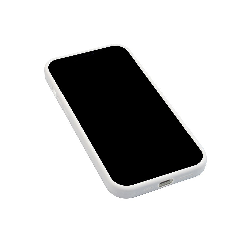 iPhone 14 Pro - GreenMind - Foret Silikone Cover - Hvid