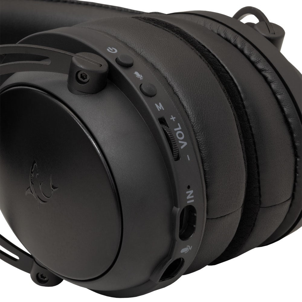 White Shark GORILLA PRO Trådløs Gaming Headset - Over-Ear - Sort