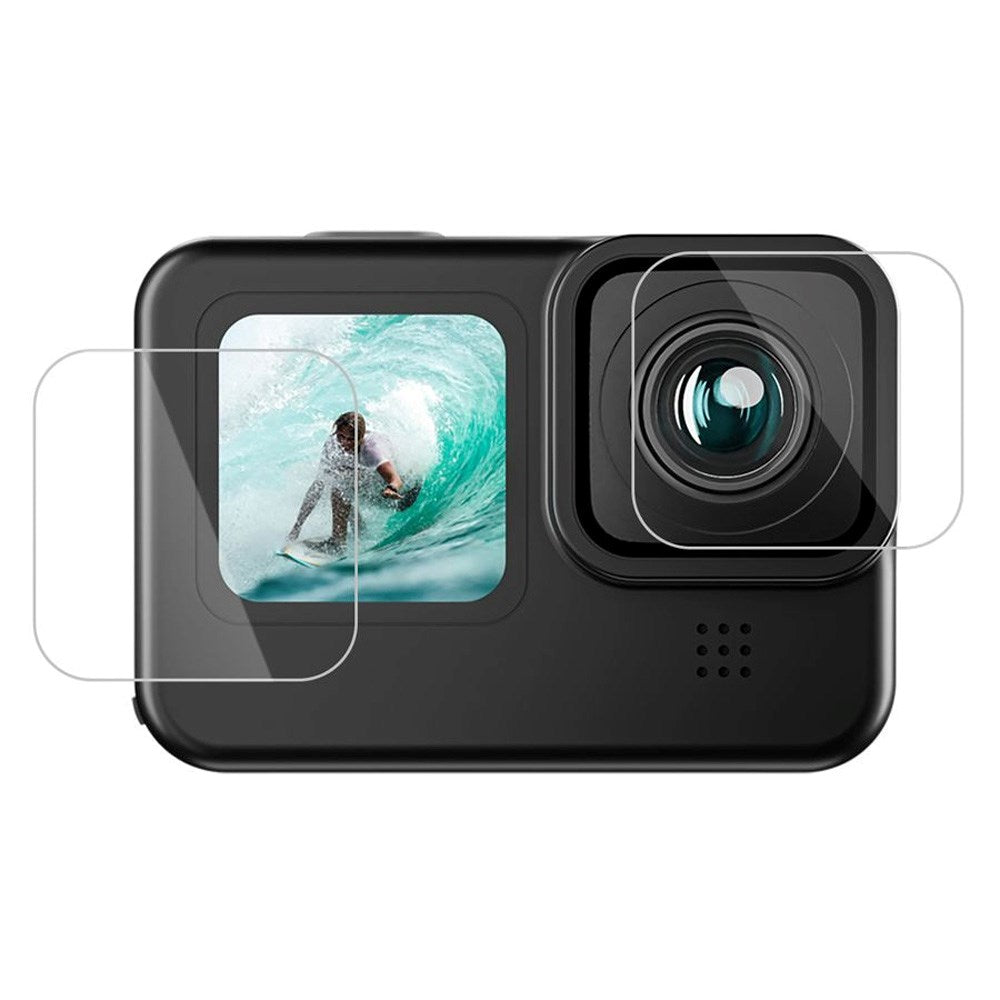 TELESIN GoPro Hero 9 / 10 / 11 / 12 Skærmbeskyttelsesfilm - Gennemsigtig