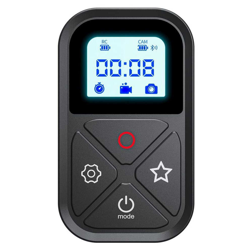 TELESIN Fjernbetjening til GoPro Hero 8 / 9 / 10 / 11 / 12 / 13 / Max eller Smartphones - Sort
