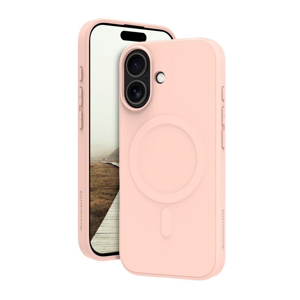 dbramante1928 iPhone 17 Greenland Pro Bagside Cover - MagSafe Kompatibel - Pink Sand