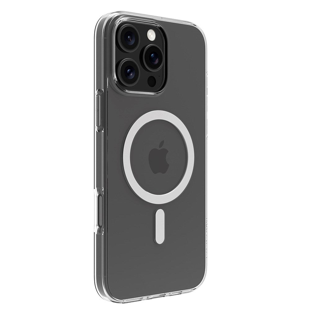 dbramante1928 iPhone 16 Pro Max Greenland Bagside Cover - 100% Genbrugsplast - MagSafe Kompatibel - Clear