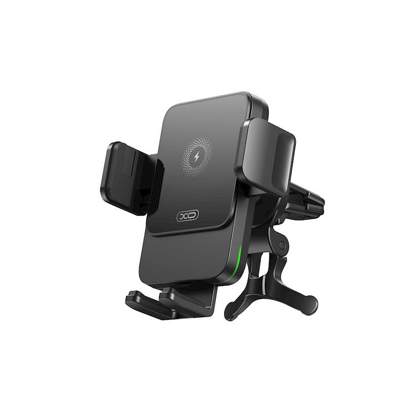 XO WX041 Mobilholder til Bil - Trådløs Opladning (15W) - Sort