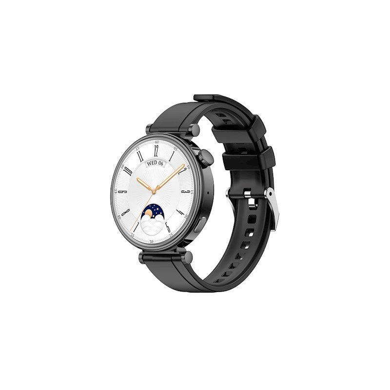 XO GT4 Mini Smartwatch - Udskiftelige Urskiver - Sort