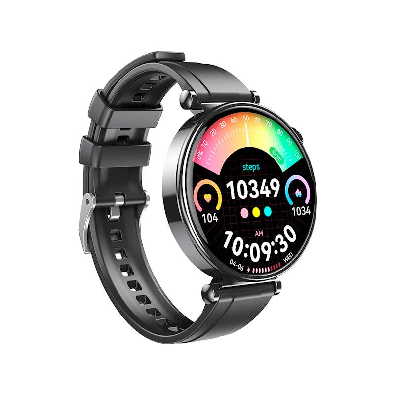 XO GT4 Mini Smartwatch - Udskiftelige Urskiver - Sort
