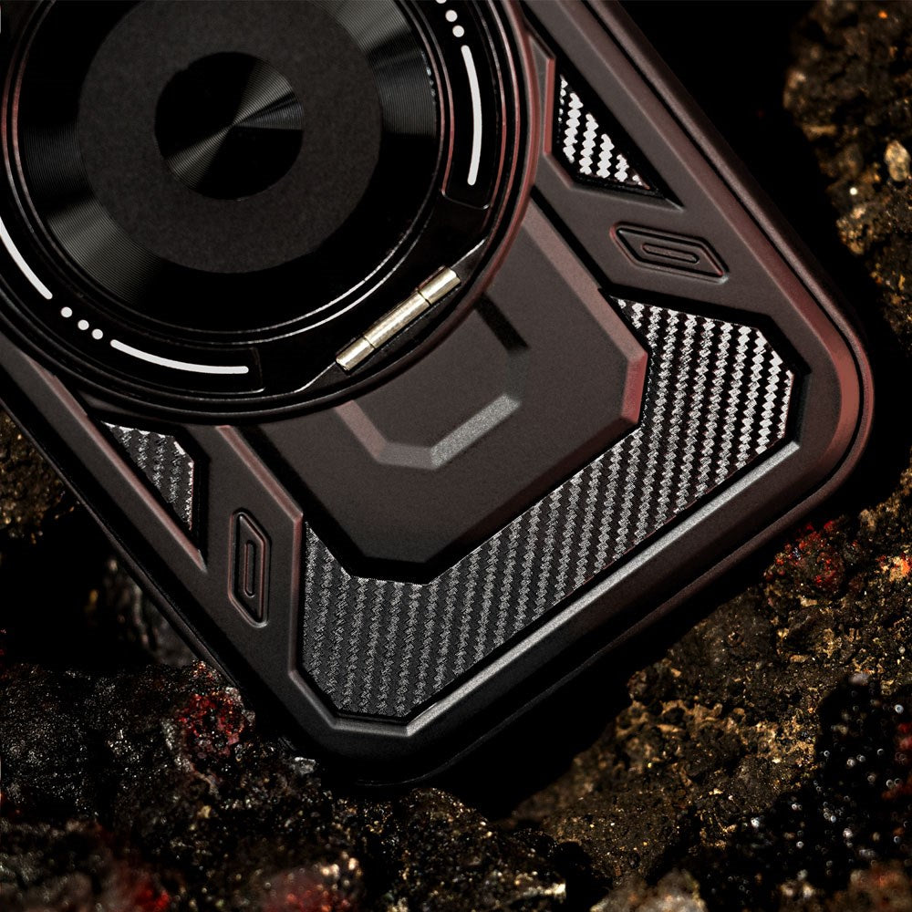 iPhone 17 Pro TFO Defender Armor Håndværker Cover - MagSafe Kompatibel - Sort