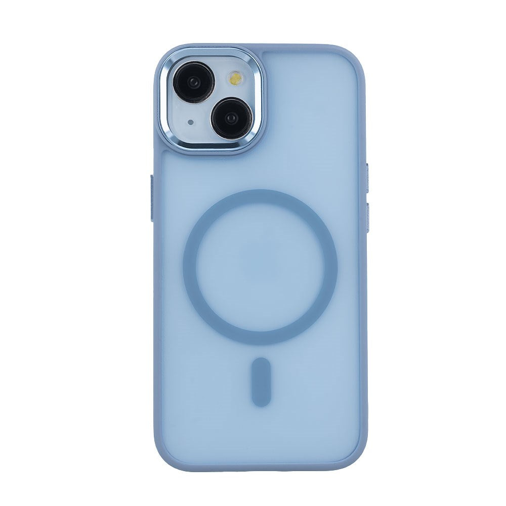 iPhone 17 Pro TFO Frozen Hybrid Bagside Cover - MagSafe Kompatibel - Blå