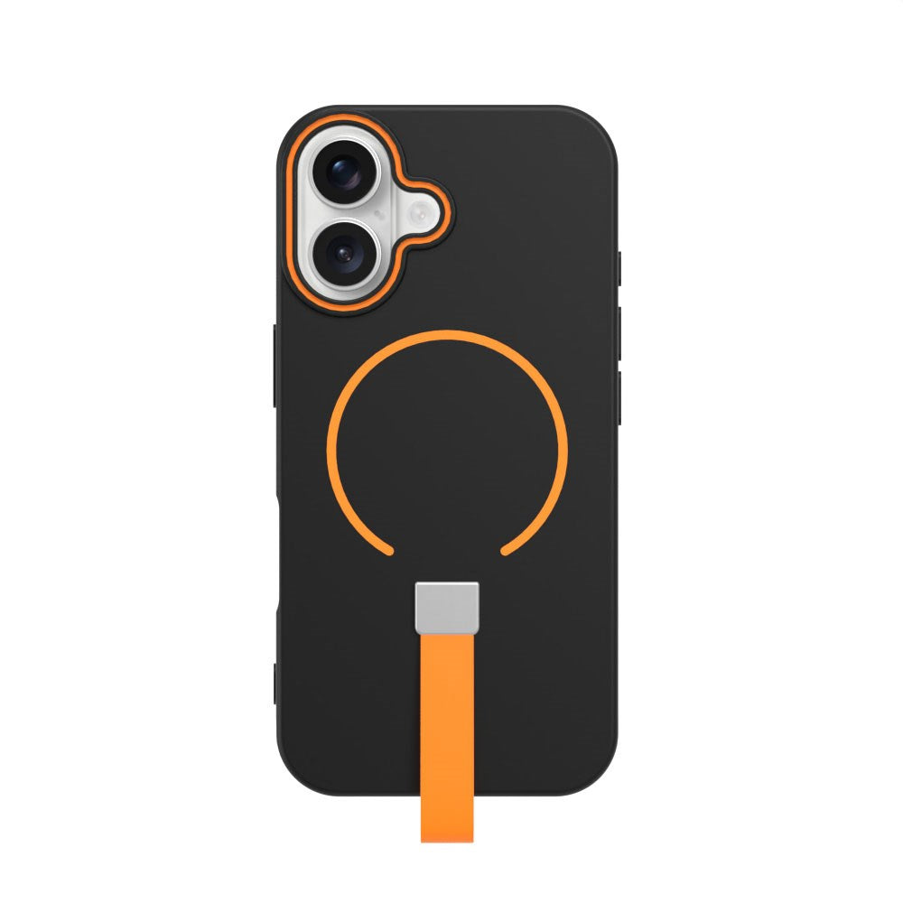 iPhone 16 Pro TFO Loop Thin Bagside Cover - MagSafe Kompatibel - Sort