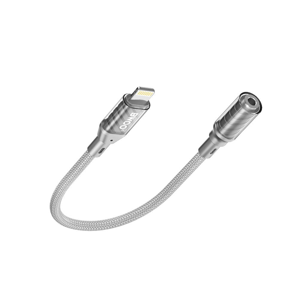 BWOO Lightning til Minijack Adapter - Grå