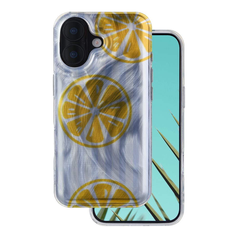 iPhone 16 TFO Ultra Trendy Sommer Case - Lemon