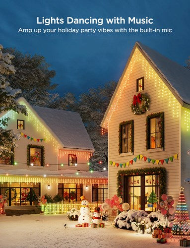 Govee LED RGB Udendørs Lyskæde - 10M - Hvid