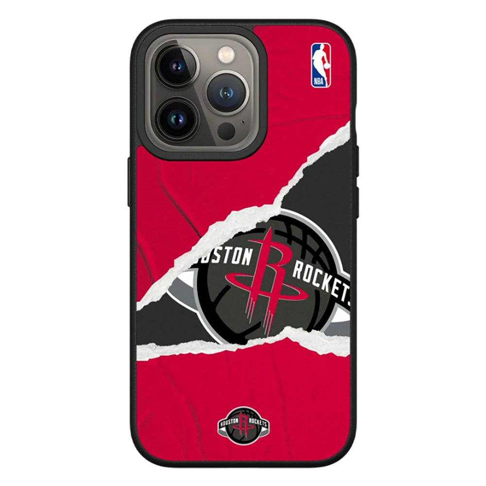iPhone 13 Pro RhinoShield SolidSuit Håndværker NBA Cover m. Houston Rockets - Sweat and Tears