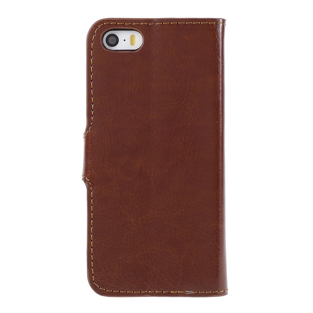 iPhone SE / 5s / 5 EIDERWOOD Flip Cover mn. Pung - Brun