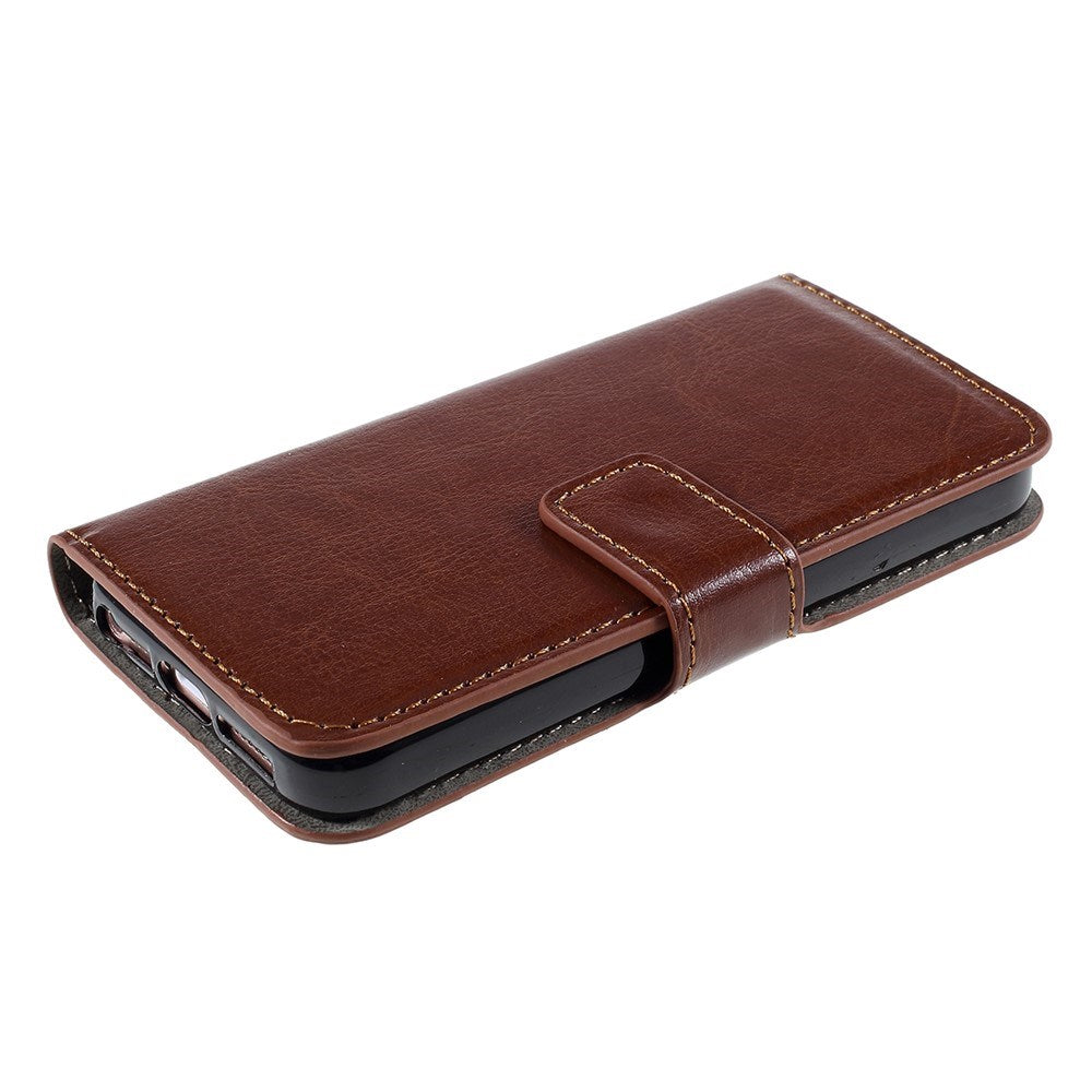 iPhone SE / 5s / 5 EIDERWOOD Flip Cover mn. Pung - Brun