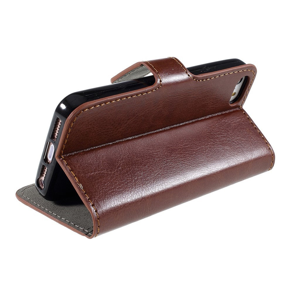 iPhone SE / 5s / 5 EIDERWOOD Flip Cover mn. Pung - Brun