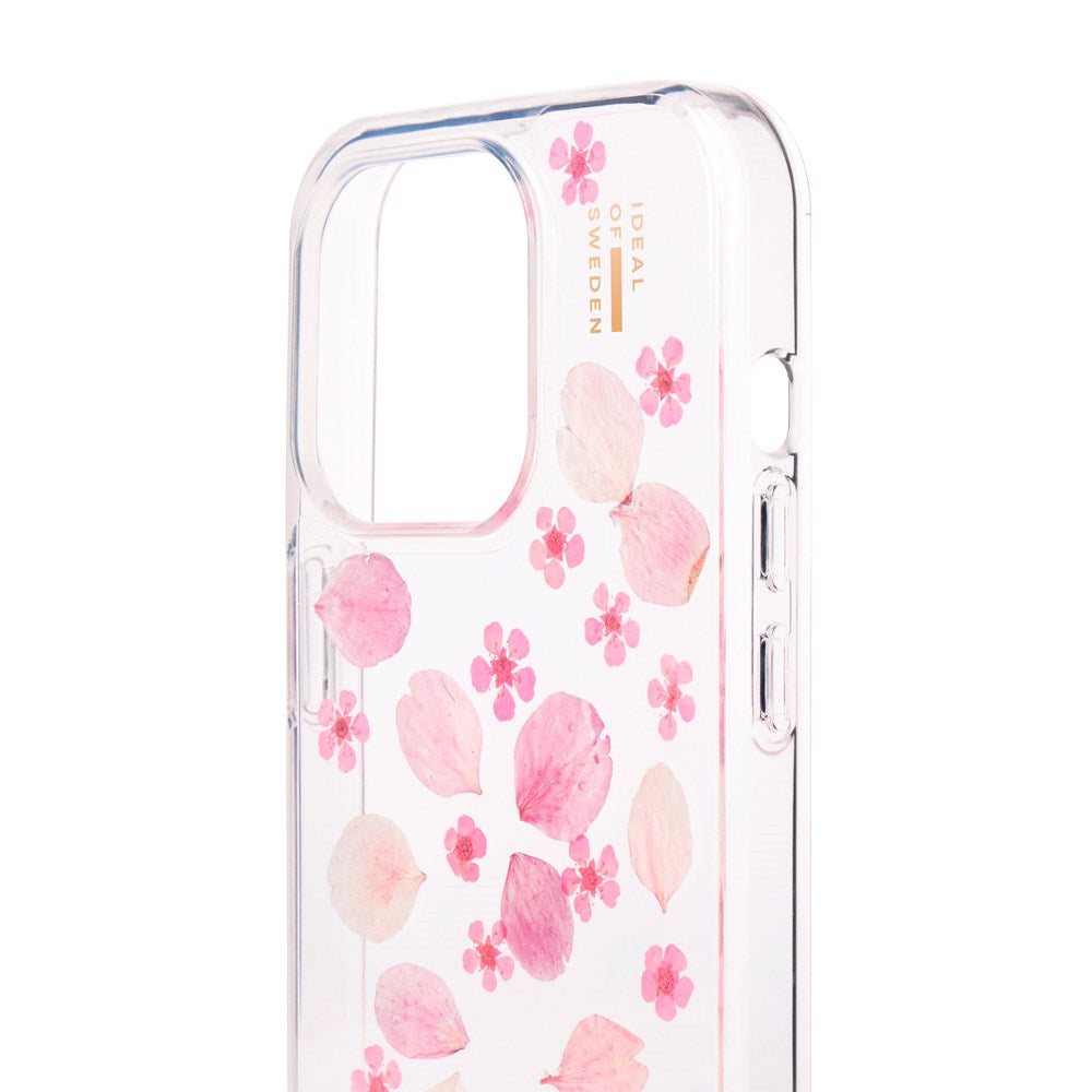 iPhone 14 Pro iDeal Of Sweden Clear Case - Cherry Blossom